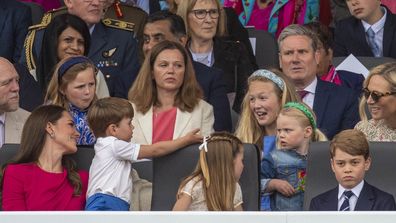 Little Lena Tindall refuses to share her lollies with Prince Louis.