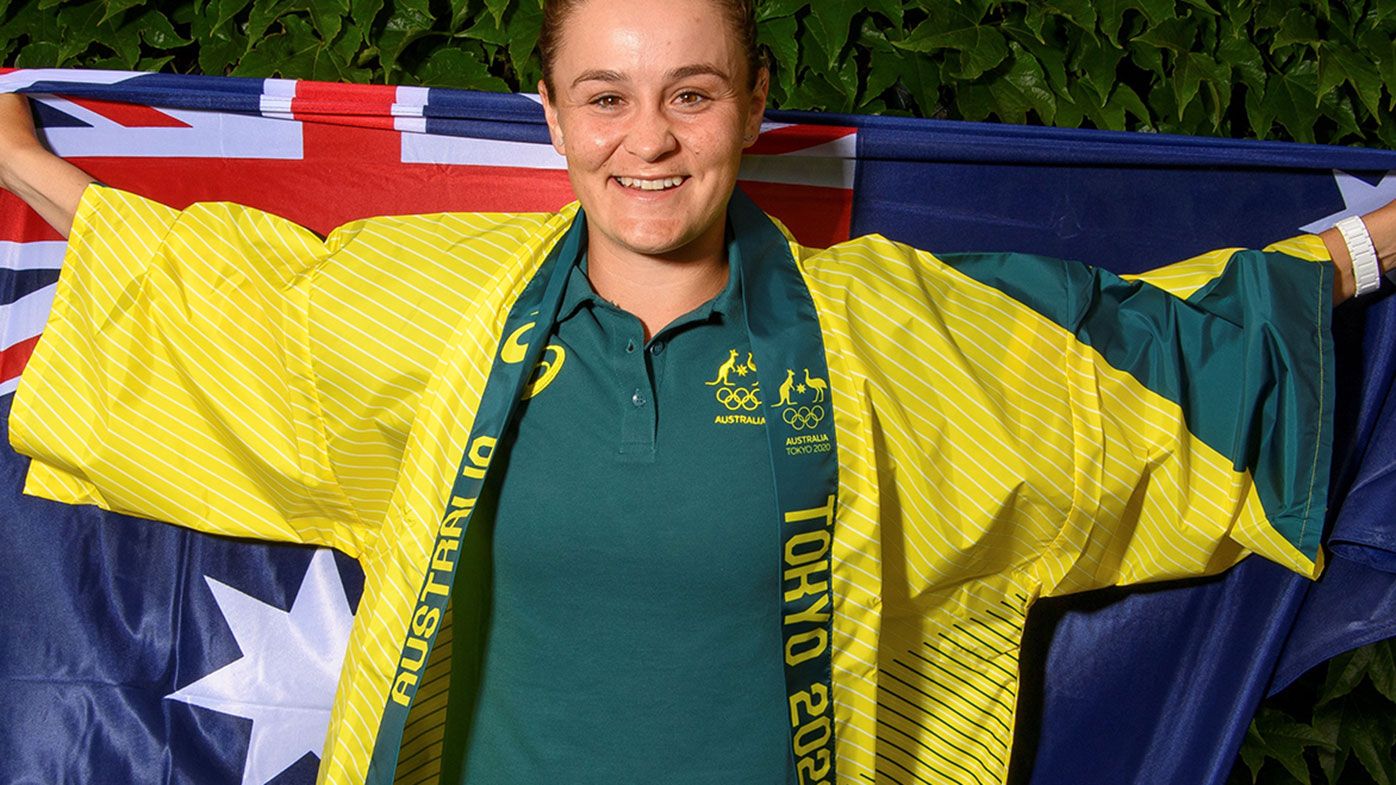 Ash Barty will become the first Indigenous player to represent Australia at tennis at the Olympics.