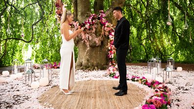 MAFS 2022 Olivia and Jackson's Final Vows. 