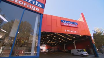 The woman claimed she had a terrifying encounter with Joel Cauchi at the Kennards storage unit in Waterloo. 
