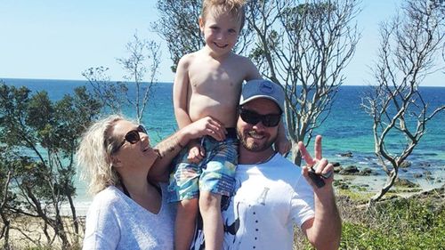 Laticia Crawford, with her son Jonah and husband Brody. (Photo: Brody Crawford)