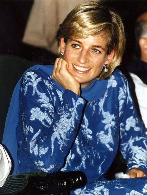 Princess Diana, pictured in 1997, was famed for her humanitarian work. (AAP)