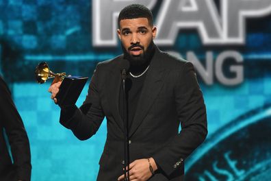 Drake backstage during the 61st Annual Grammy Awards at Staples Center on February 10, 2019 in Los Angeles, California.