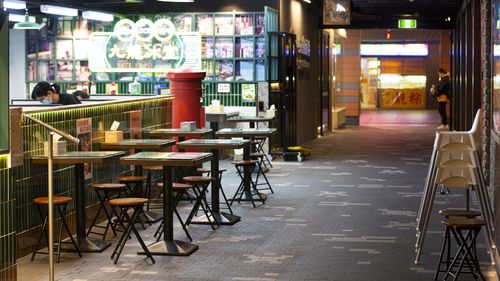 China Town, Sydney is quieter than usual amid the coronaviurs pandemic.