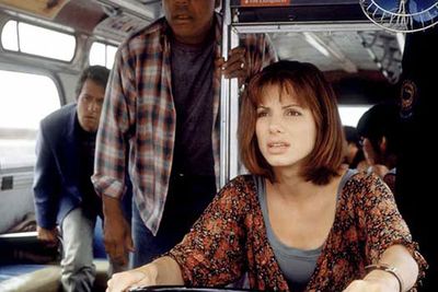 <b>$500,000 for <i>Speed</i> (1994)</b><br/><br/>The fast-paced action heroine role that placed Sandra Bullock on the A-list map was surprisingly low budget.<br/><br/>(Source: IMDb)
