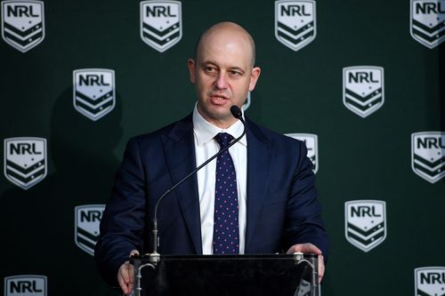 NRL chief executive Todd Greenberg has praised the move to host a State of Origin game at Adelaide Oval. (AAP)