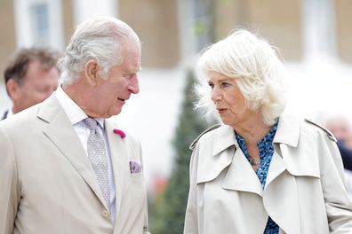 King Charles and Queen Camilla visit Poundbury, in Dorchester, Britain June 27, 2023. 