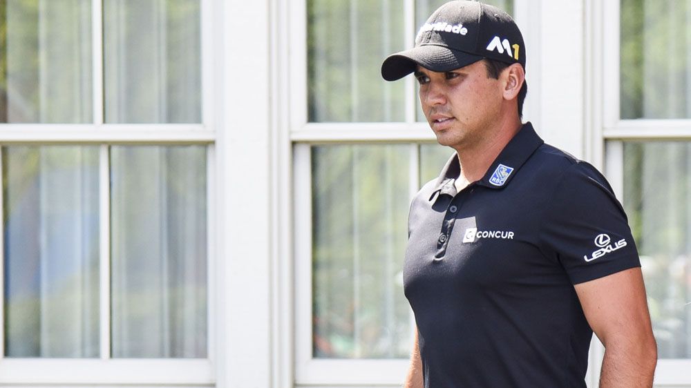World no.1 Jason Day withdrew from the BMW Championship with a back injury.(Getty)