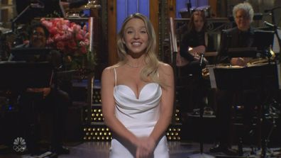 Sydney Sweeney delivers opening monologue during Saturday Night Live 