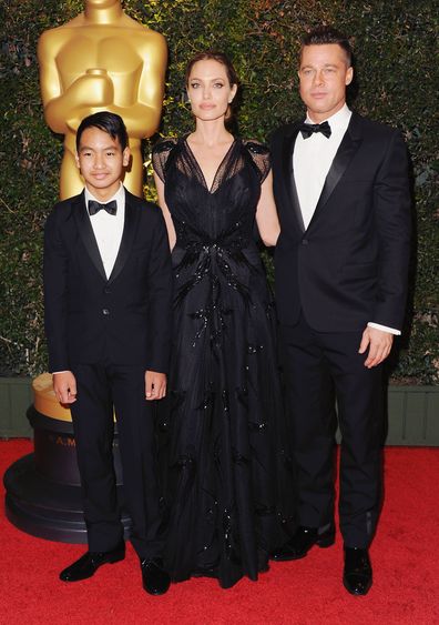 Angelina Jolie, Brad Pitt, Maddox Jolie-Pitt