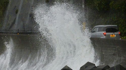 Typhoon forces 1.5 million Japanese to evacuate