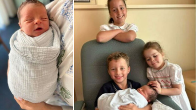 Peter Malinauskas baby boy fourth child