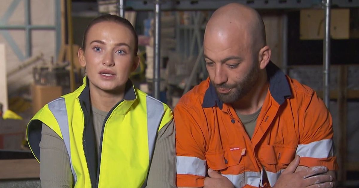 The Block 2024 Courtney and Grant raise money for charity in a silent