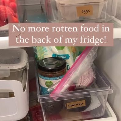 Fridge food storage hack Instagram