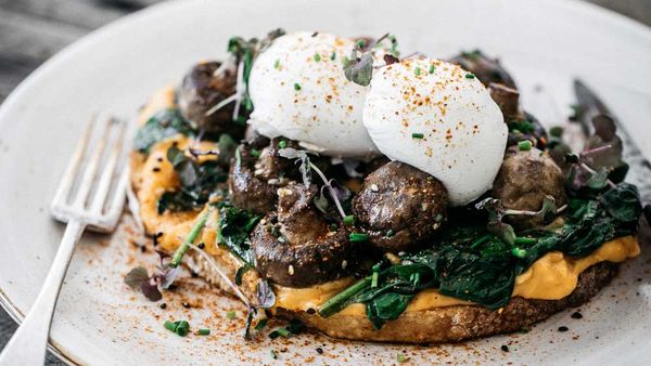 Monte Alto’s shiro miso mushrooms on toast