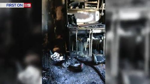 A hoverboard has exploded in a Berala home. (9NEWS)