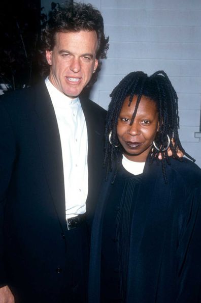 Whoopi Goldberg and her third husband, Lyle Trachtenberg in 1994.