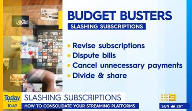 Budget leakage subscriptions