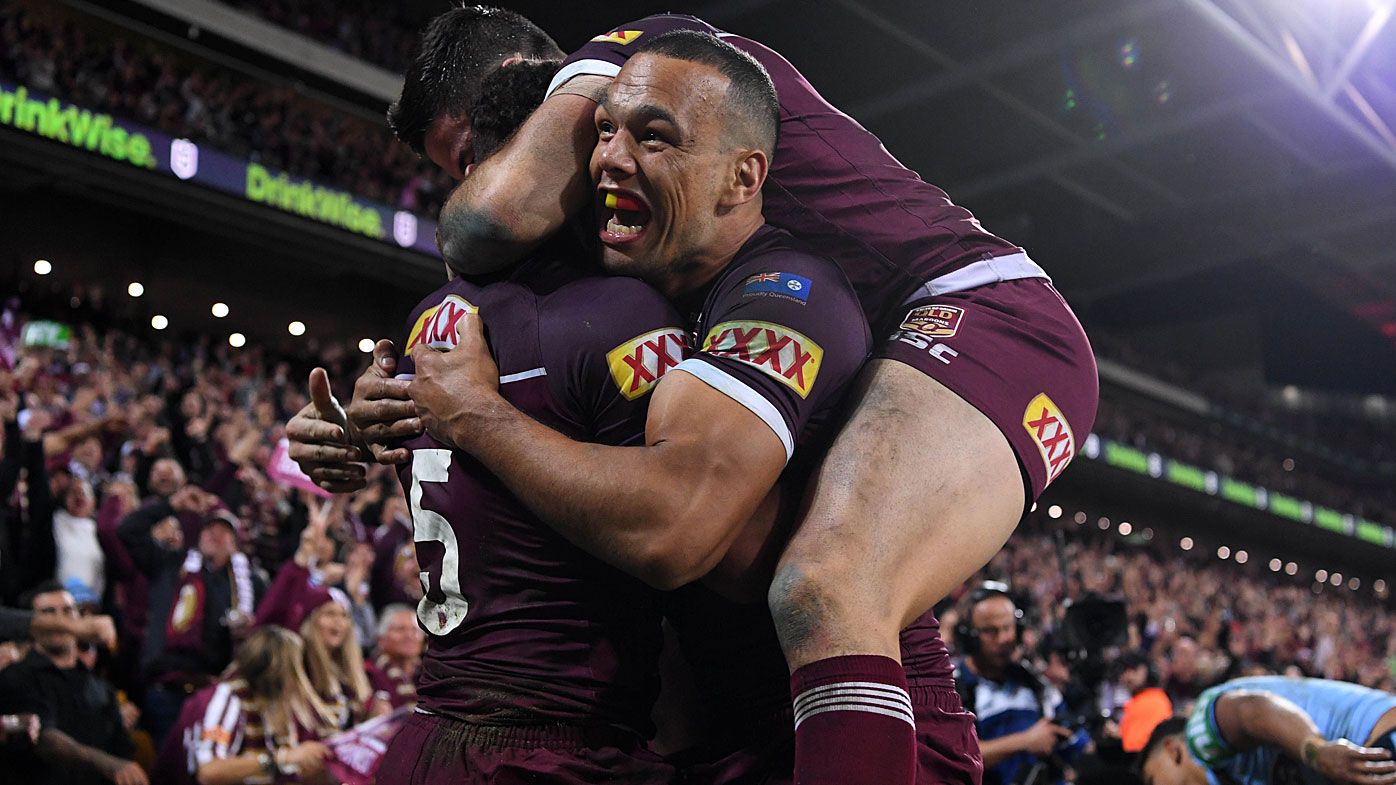 Queensland win Game 1 of State of Origin in thrilling comeback against NSW Blues