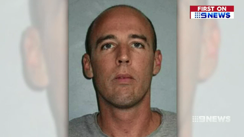 David Perry was wanted over an alleged attempted murder in St Kilda yesterday.