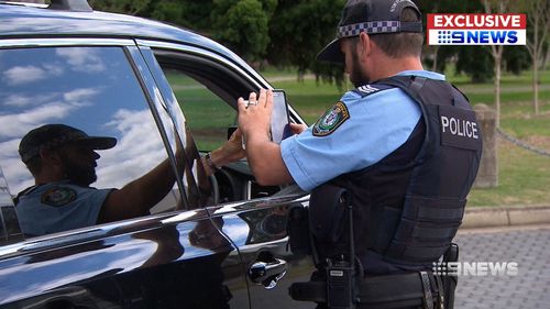 The smartphone app will be used during roadside police checks. (9NEWS)