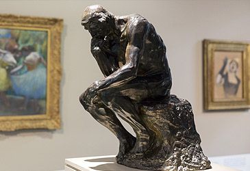 Which sculptor produced The Thinker?