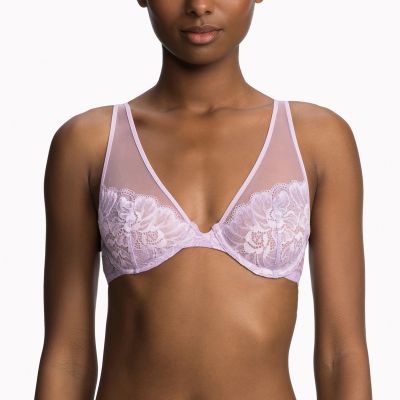 Mesh And Lace Bra, $75.69
