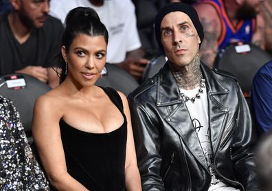 Kourtney Kardashian and Travis Barker