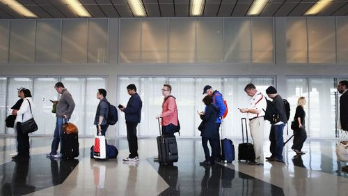 After a five-hour delay, the Newman family (not pictured) weren't allowed to board their flight. Photo: Getty Images