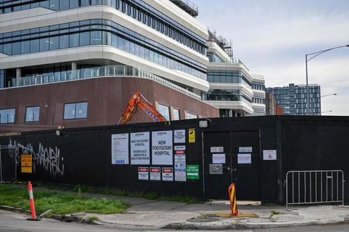 Yeni Footscray Hastanesi, yıl sonunda açılması bekleniyor.