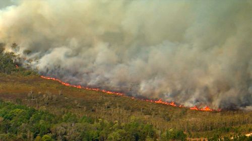 Difficult conditions are forecast for Thursday, and fire services want to ensure the Beerwah fire is contained before then.