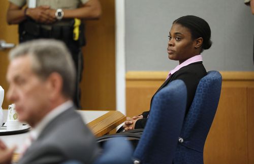 Tiffany Moss was found guilty of murder, cruelty to children and trying to conceal the death of her 10-year-old stepdaughter Emani Moss by burning her body in a trash can in 2013. She was sentenced to death.