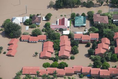 Thousands of homes left underwater 