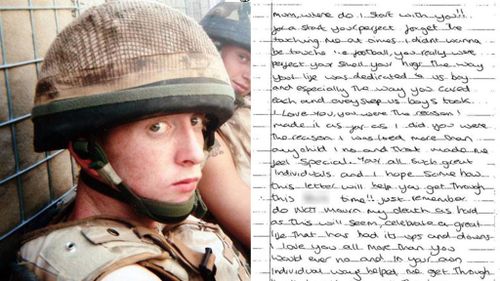 Letters from British teen soldier to family reveal high hopes before tragic death