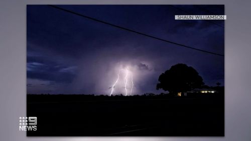 The town of Bucca, west of Bundaberg has been hit by severe storms and a suspected tornado last night, rattling the community. 