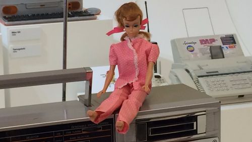 Pauline Renzow's beloved vintage Barbie doll. 