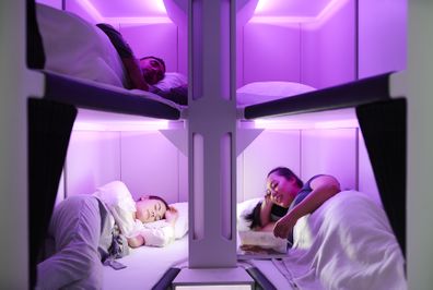 Air New Zealand Skynest sleep pods