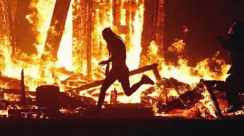 US man dies after running into Burning Man festival blaze