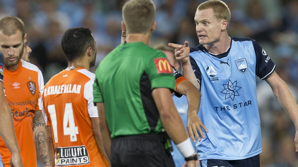 Brisbane Roar's Avraam Papadopoulos facing lengthy ban for A-league spitting incident