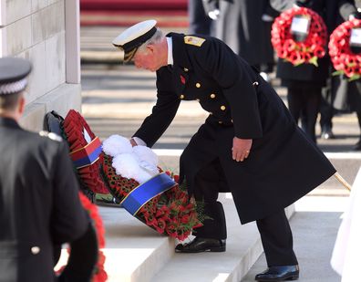 Queen Elizabeth Kate Middleton Meghan Markle and royals attend Remembrance Sunday