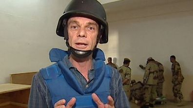 Robert Penfold on assignment in a war zone