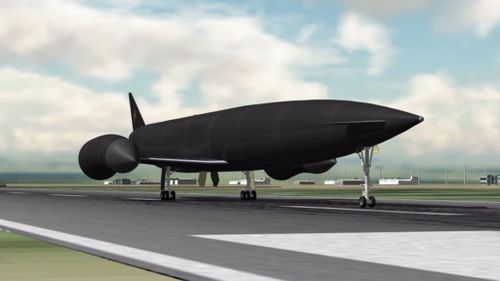 Skylon would take off and land on a regular runway, just like any other aircraft. (Reaction Engines Limited)