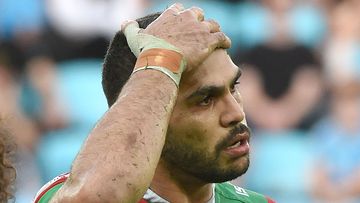Greg Inglis took over the Rabbitohs' captaincy from John Sutton. (Getty)