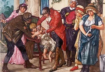 For which disease did Edward Jenner publish results of the world's first vaccine in 1798?