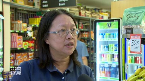 Ashfield IGA store owner Sarah Wang said the incident escalated when she confronted two teenagers.