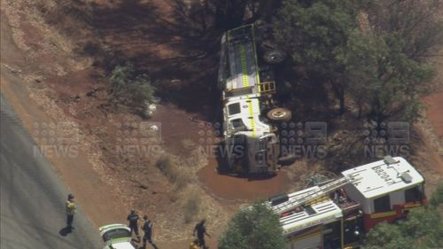A fire truck has rolled in the West Toodyay area. It is understood five people were in the vehicle but no one is seriously injured.