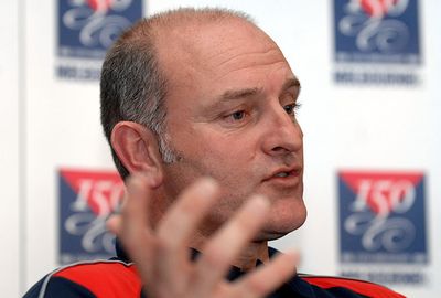 The death of his friend and ex-Demons coach Dean Bailey in 2014 also shook him.