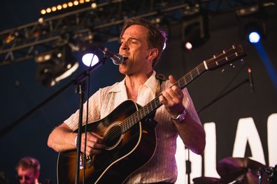 Damian Lewis performs at Black Deer Festival of Americana 2023 in Kent, UK