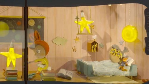 David Jones unveils annual Chistmas window display.