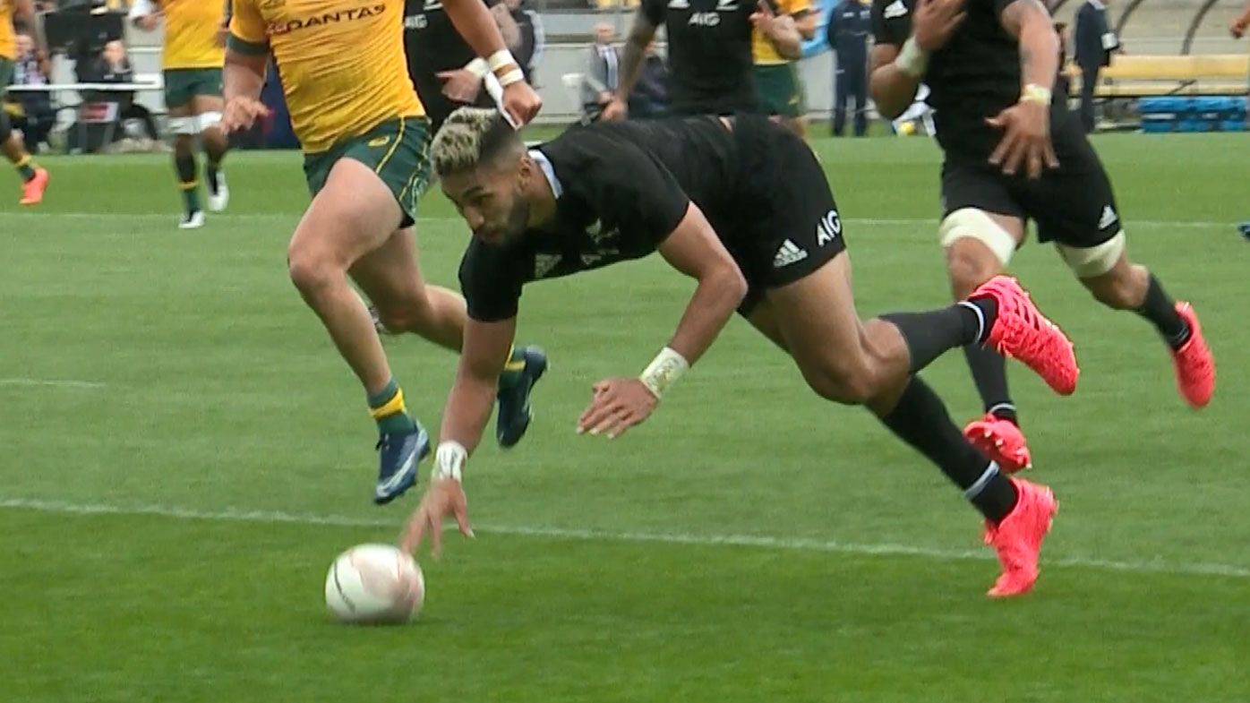 All Blacks coach defends Rieko Ioane after star's try-line blunder proves costly